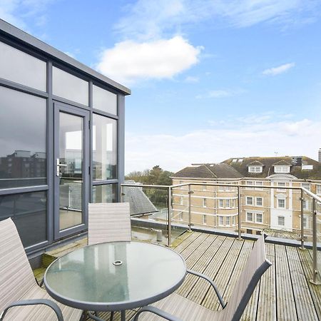 Westcliff Penthouse With Sea Views And Balcony Apartment Bournemouth Ngoại thất bức ảnh