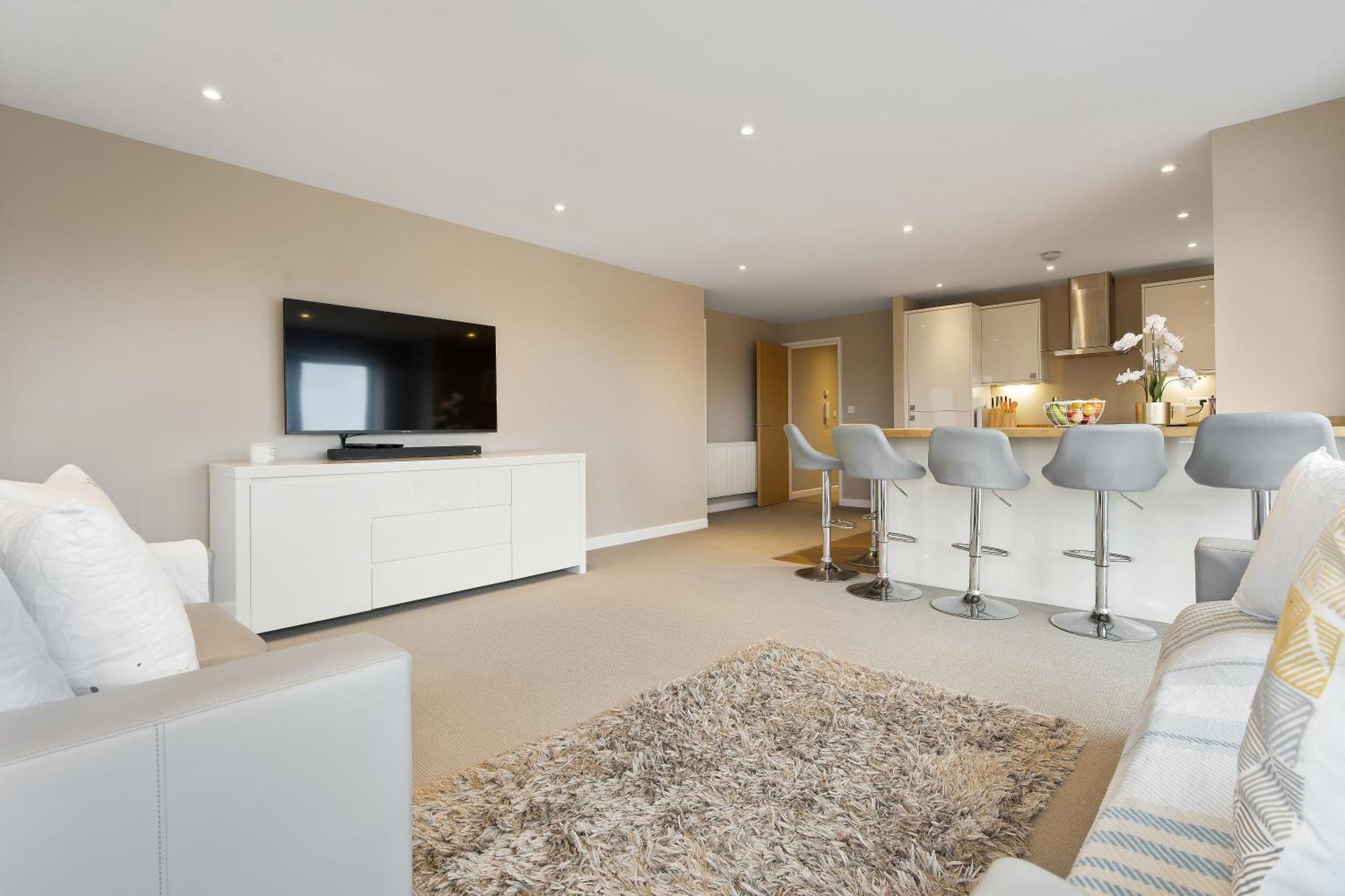 Westcliff Penthouse With Sea Views And Balcony Apartment Bournemouth Ngoại thất bức ảnh