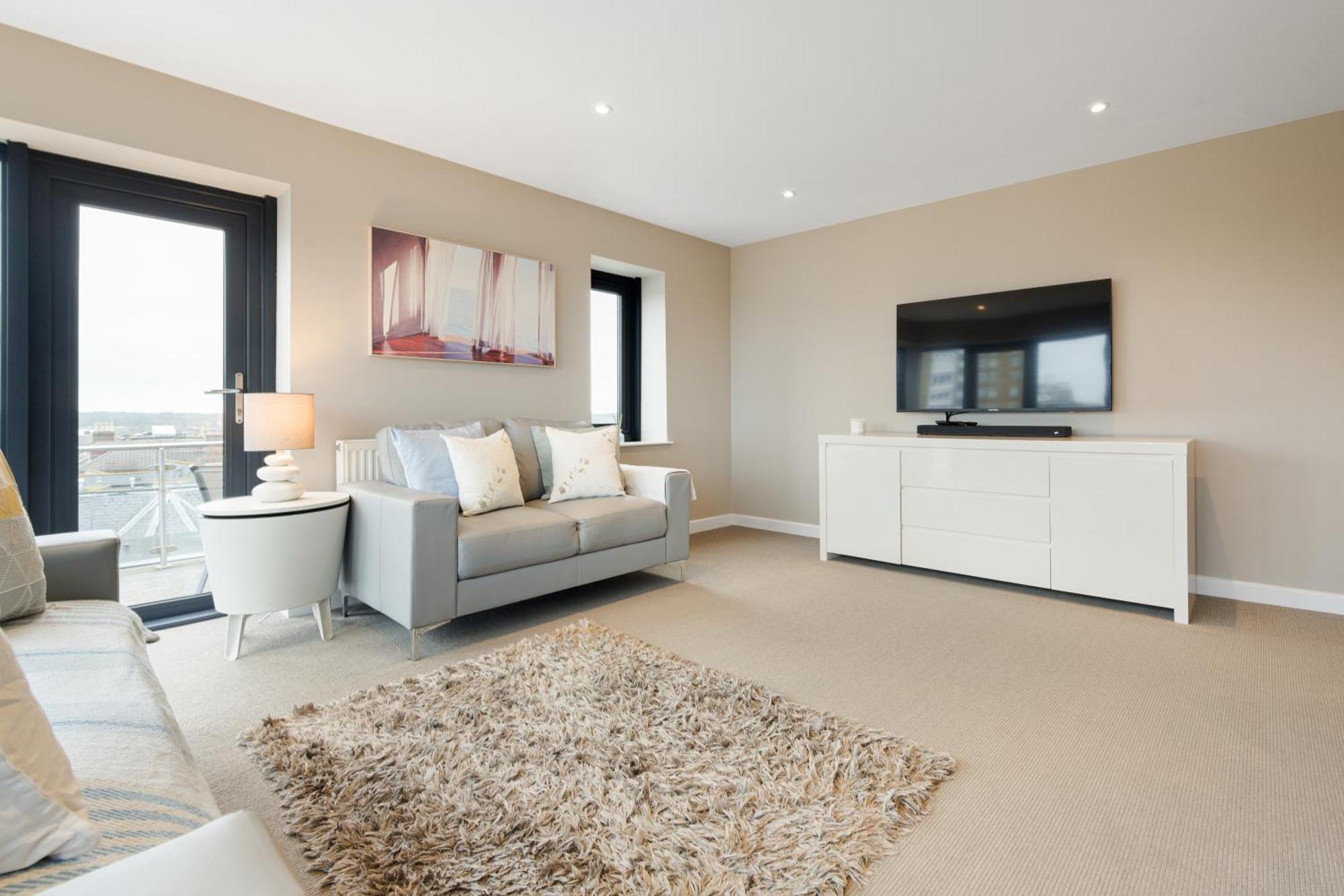Westcliff Penthouse With Sea Views And Balcony Apartment Bournemouth Ngoại thất bức ảnh